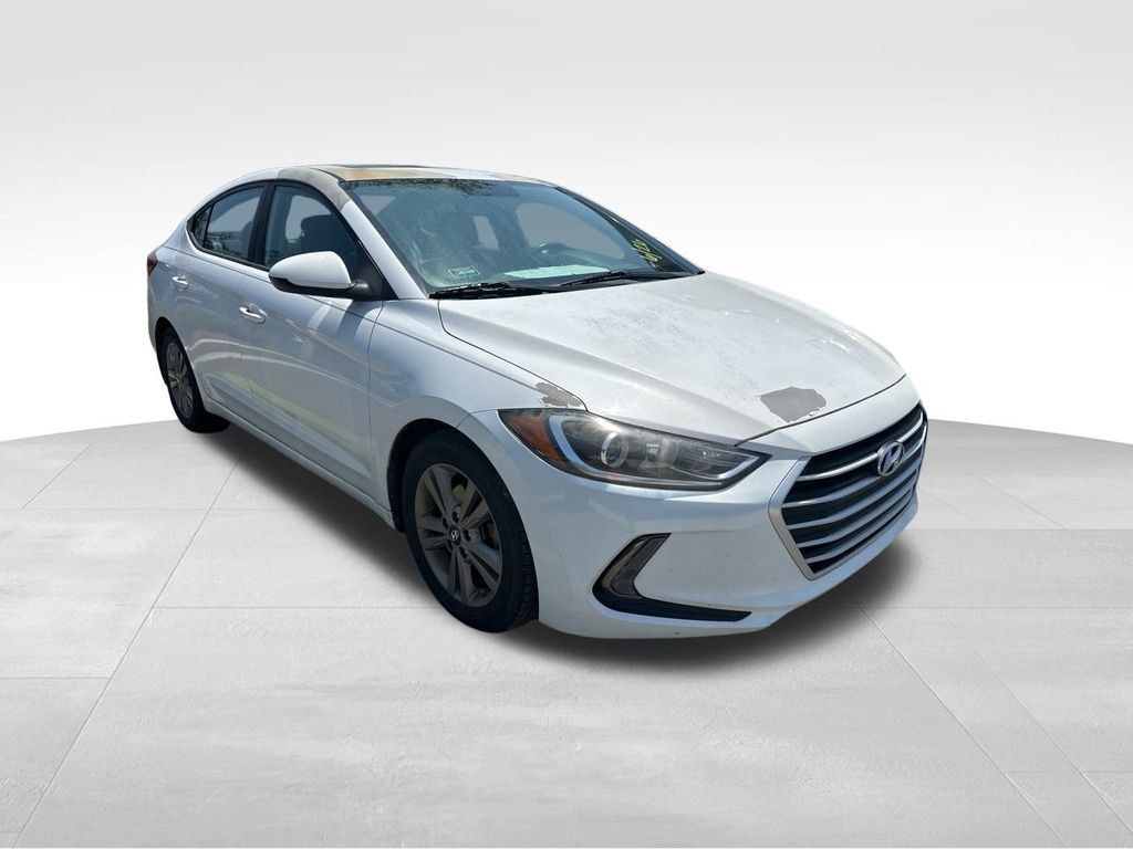 2018 Quartz White Pearl Hyundai Elantra Value Edition FWD Sedan