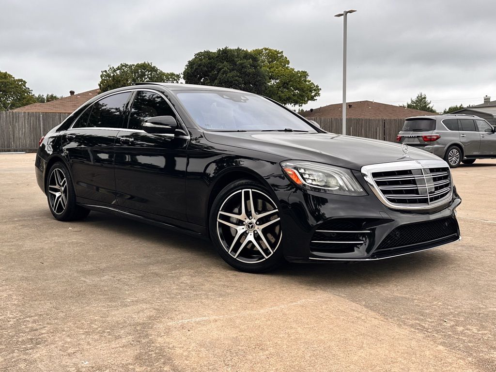2018 Mercedes-Benz S-Class S 560 4MATIC AWD Sedan All-Wheel Drive 9-Speed Automatic