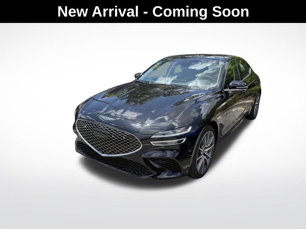 Black 2026 Genesis G70 2.5T Prestige RWD Sedan Rear-Wheel Drive 8-Speed Automatic