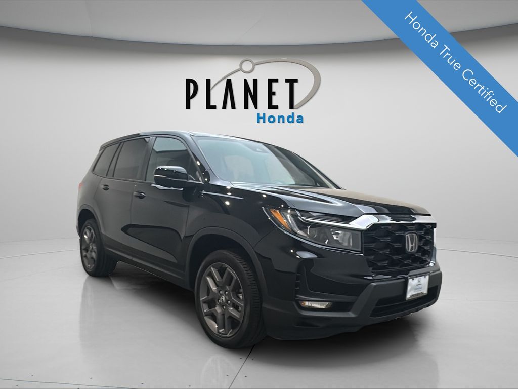 Crystal Black Pearl 2023 Honda Passport EX-L AWD SUV / Crossover All-Wheel Drive 9-Speed Automatic