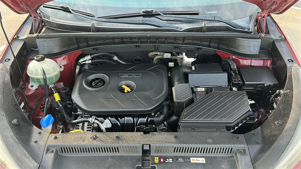 2020 Hyundai Tucson SE Red at DeMontrond Ford