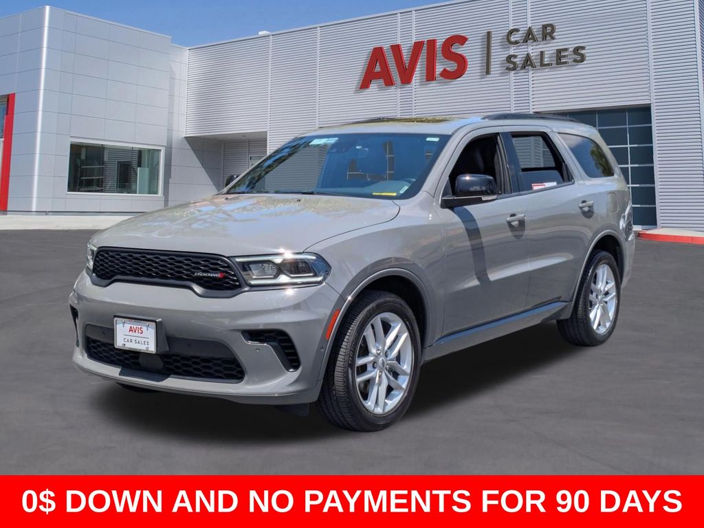 Gray 2025 Dodge Durango GT Plus AWD SUV / Crossover All-Wheel Drive 8-Speed Automatic