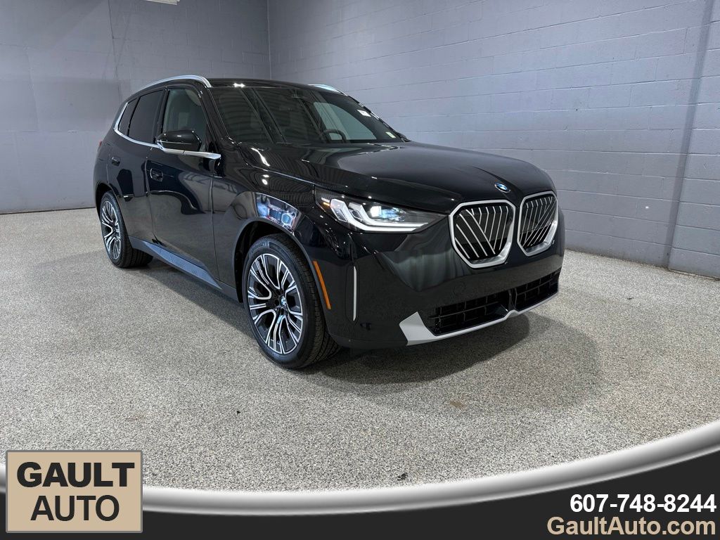 Black Sapphire Metallic 2026 BMW X3 SUV / Crossover All-Wheel Drive 8-Speed Automatic