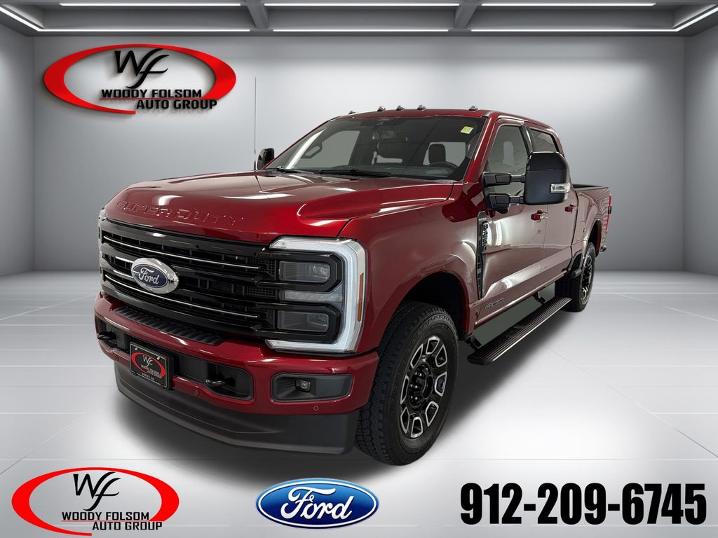 Ruby Red Metallic 2026 Ford F-250 Super Duty Pickup Truck Four-Wheel Drive Automatic