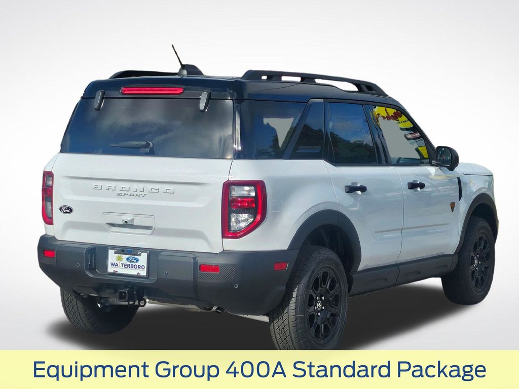 2026 Ford Bronco Sport Badlands White at Walterboro Ford
