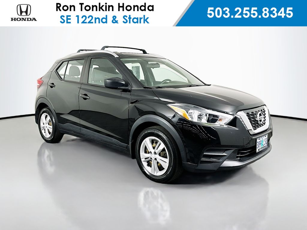 Super Black 2019 Nissan Kicks SUV / Crossover Front-Wheel Drive Continuously Variable Transmission