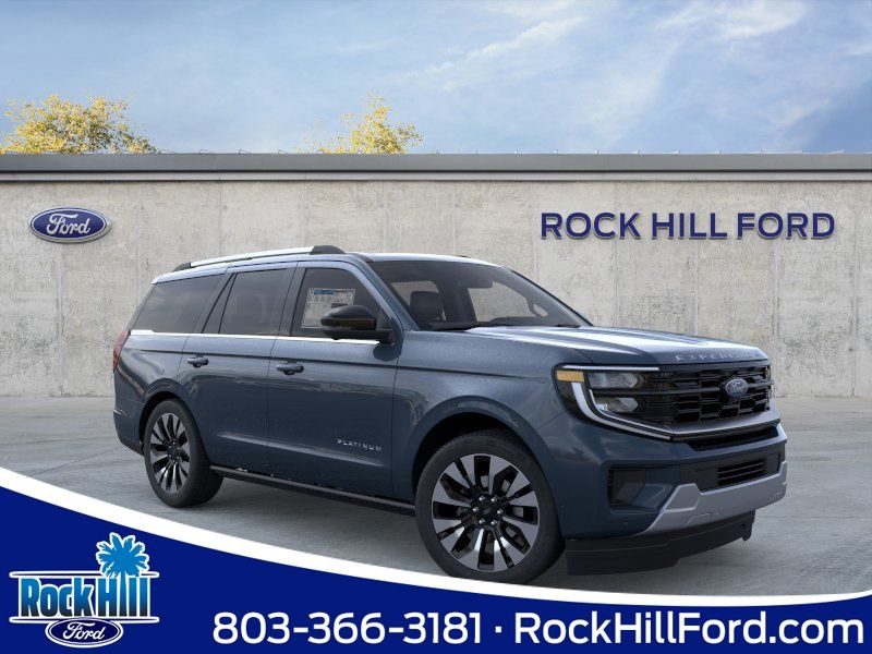 Stone Blue Metallic 2026 Ford Expedition SUV / Crossover Four-Wheel Drive Automatic