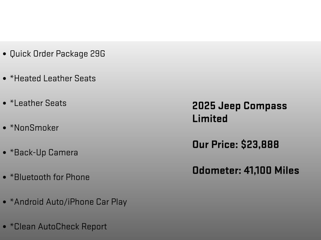 2025 Jeep Compass Limited - 5