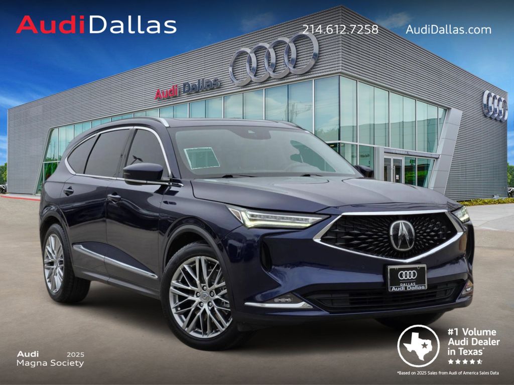 Fathom Blue Pearl 2023 Acura MDX SH-AWD with Advance Package SUV / Crossover All-Wheel Drive Automatic