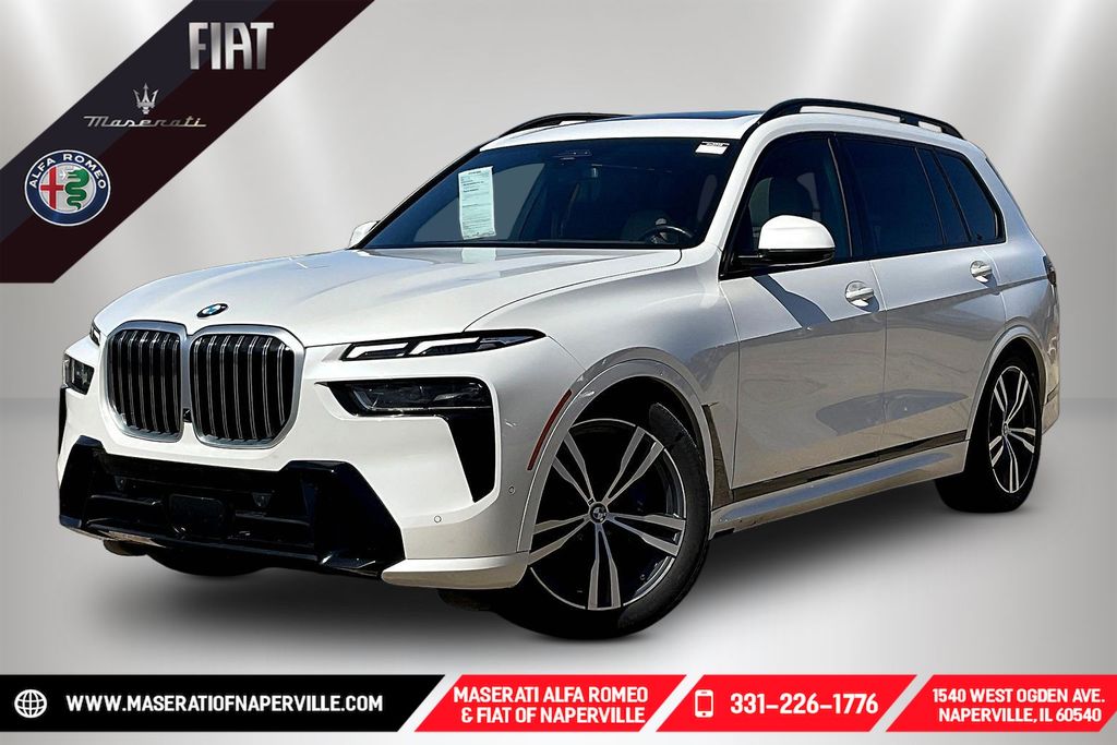 White 2023 BMW X7 xDrive40i AWD SUV / Crossover All-Wheel Drive 8-Speed Automatic