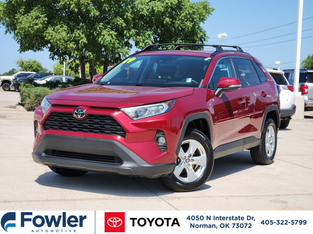 Pearl 2019 Toyota RAV4 SUV / Crossover All-Wheel Drive 8-Speed Automatic