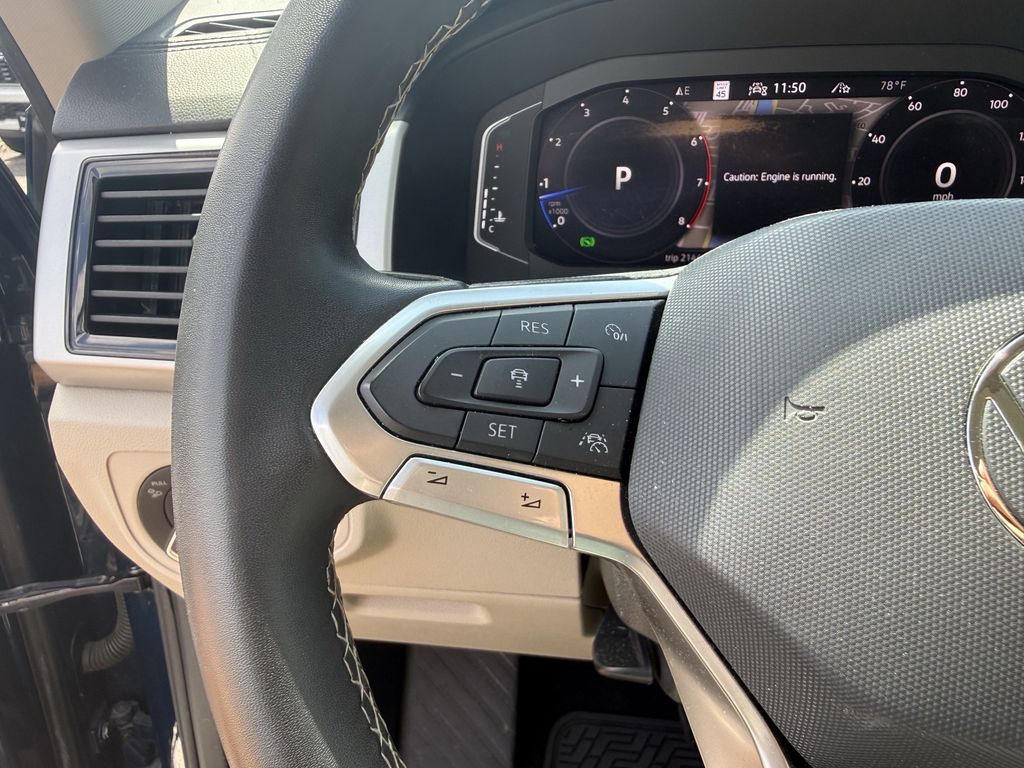 2022 Volkswagen Atlas SEL Blue at Bayway Chrysler Dodge Jeep Ram