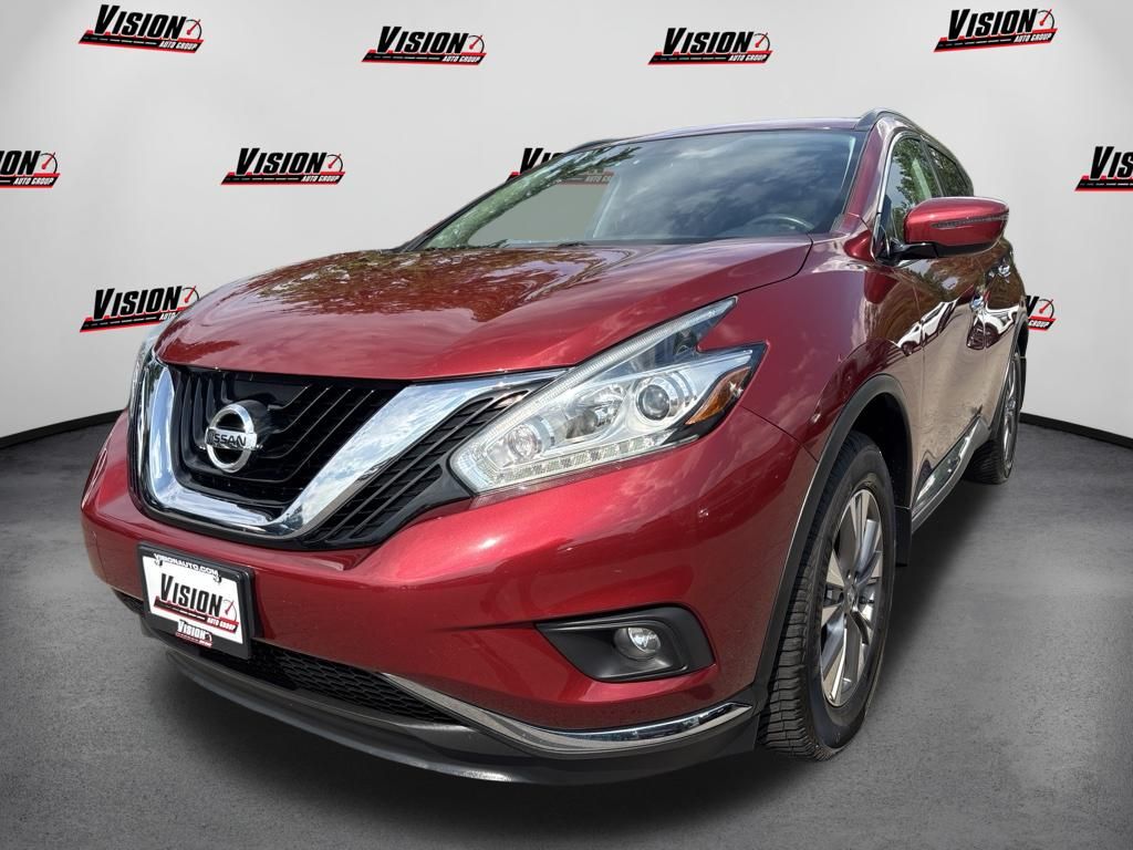 Cayenne Red Metallic 2015 Nissan Murano SUV / Crossover All-Wheel Drive Continuously Variable Transmission