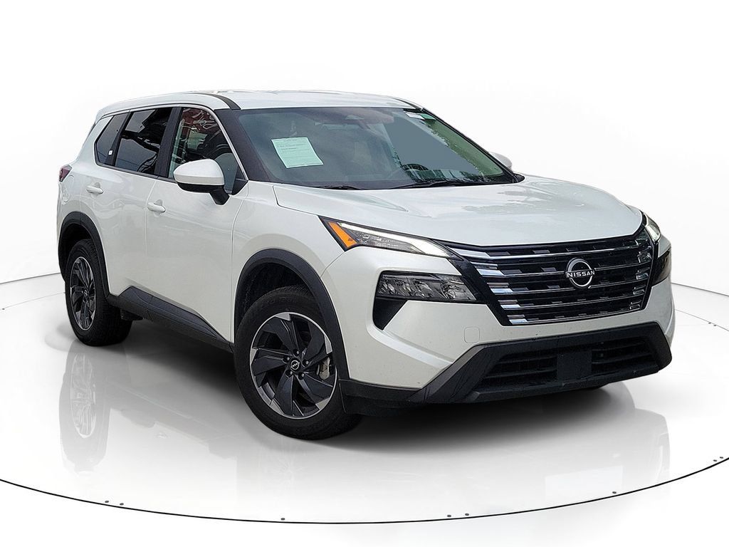 Everest White Pearl 2025 Nissan Rogue SUV / Crossover Front-Wheel Drive Continuously Variable Transmission