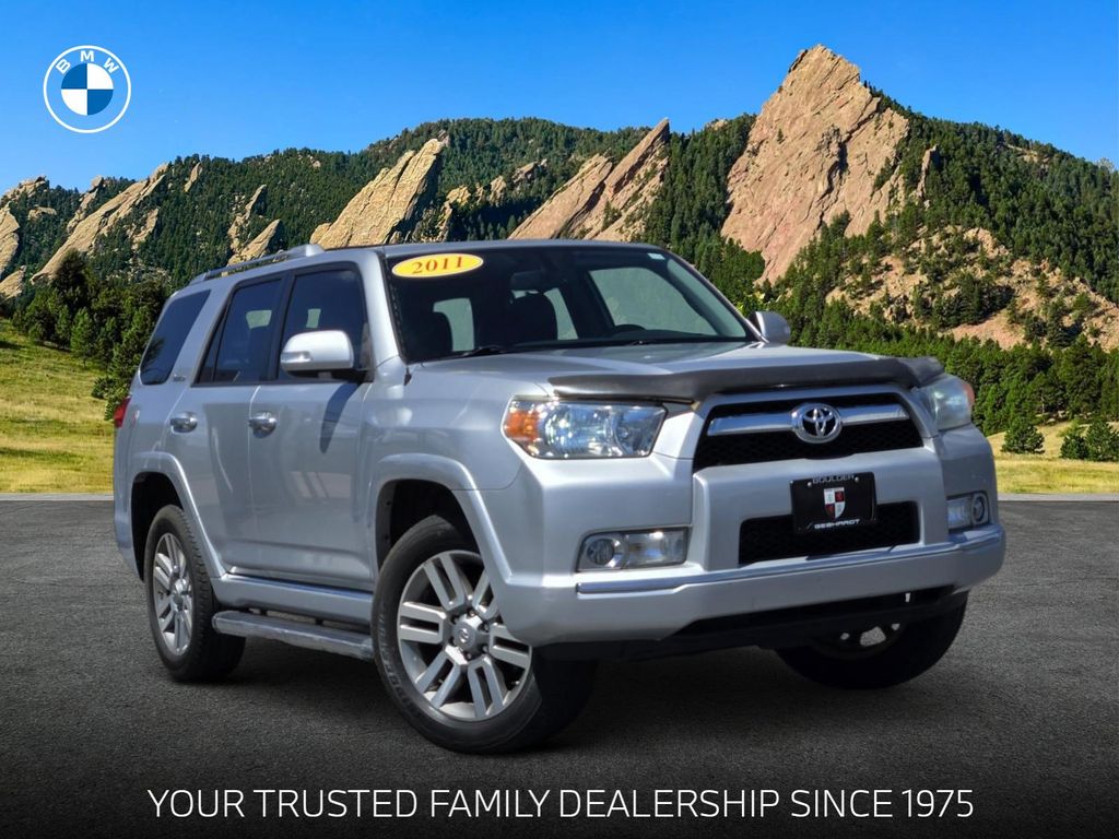 Classic Silver Metallic 2011 Toyota 4Runner SUV / Crossover 5-Speed Automatic Overdrive