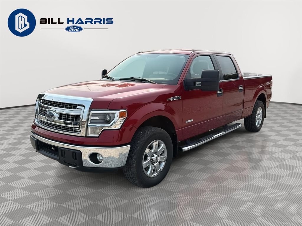 Ruby Red Metallic Tinted Clear Coat 2014 Ford F-150 Pickup Truck Four-Wheel Drive 6-Speed Automatic