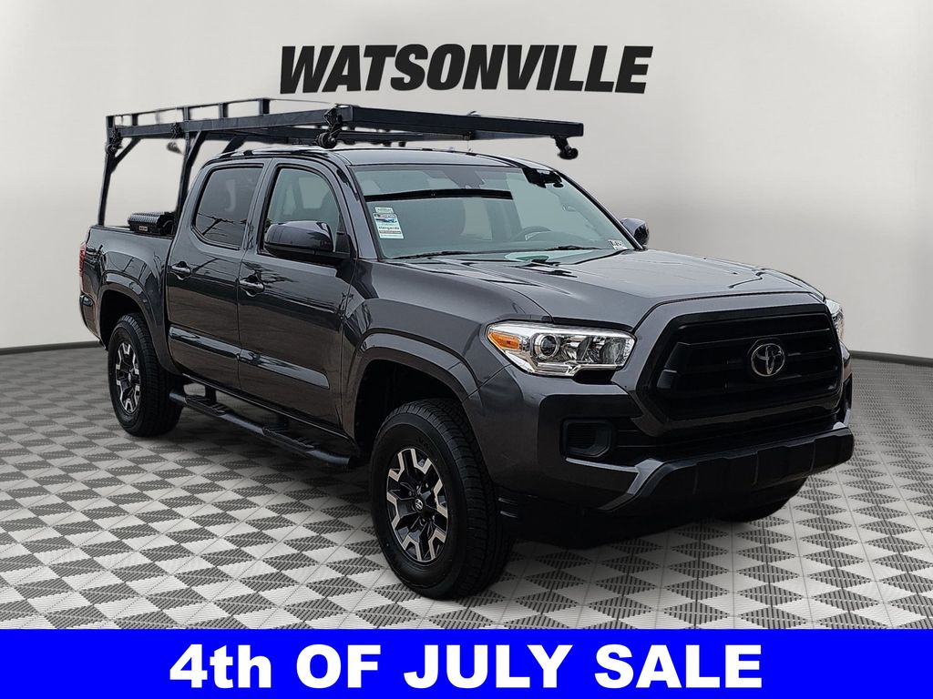 Magnetic Gray Metallic 2021 Toyota Tacoma Pickup Truck Four-Wheel Drive 6-Speed Automatic