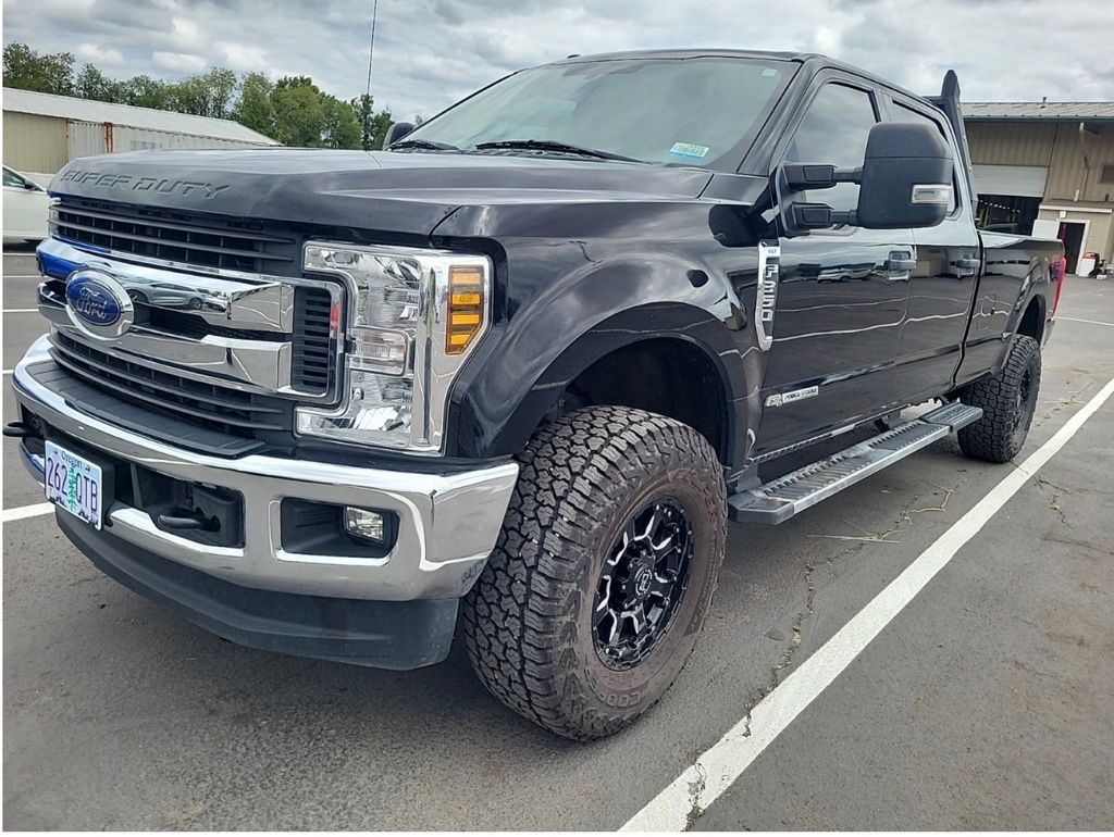 Shadow Black 2018 Ford F-350 Super Duty Pickup Truck Four-Wheel Drive 6-Speed Automatic