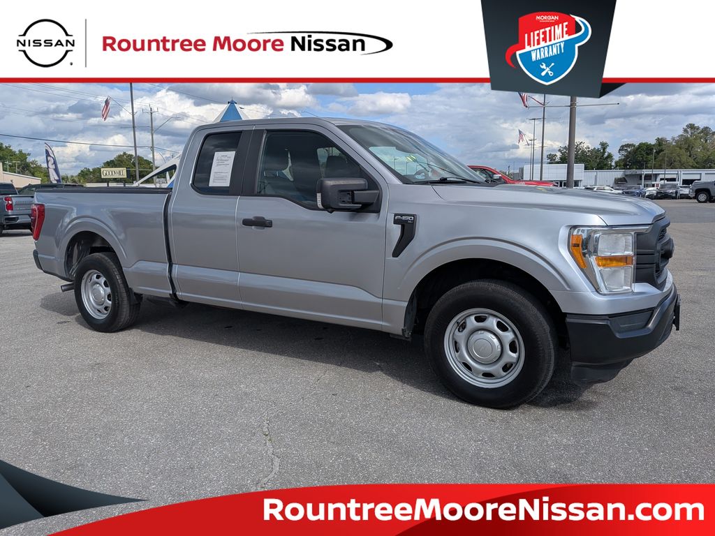 Silver Metallic 2022 Ford F-150 XL SuperCab RWD Pickup Truck 4X2 Automatic