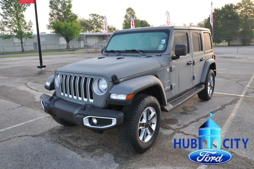 Gray Clearcoat 2021 Jeep Wrangler SUV / Crossover Four-Wheel Drive 8-Speed Automatic