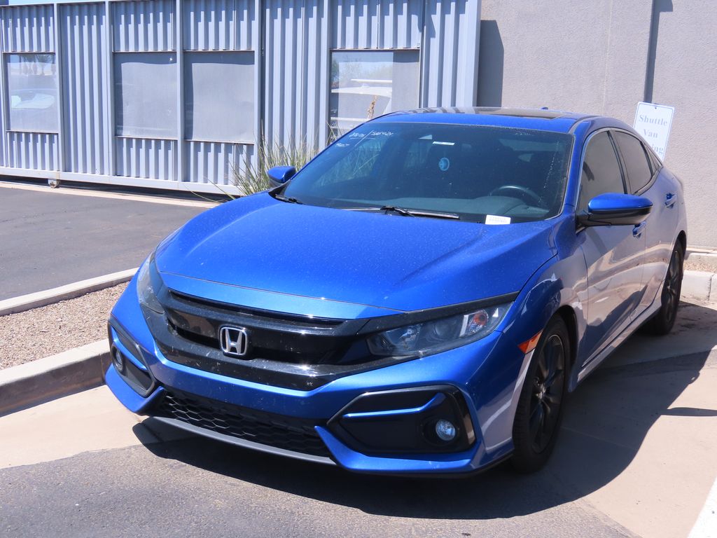 Used 2021 Blue Honda EX image 2