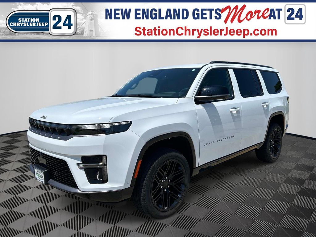 Bright White Clearcoat 2026 Jeep Grand Wagoneer SUV / Crossover Four-Wheel Drive 8-Speed Automatic