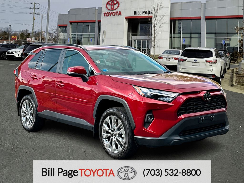 Red (Ruby Flare Pearl) 2024 Toyota RAV4 SUV / Crossover All-Wheel Drive 8-Speed Automatic