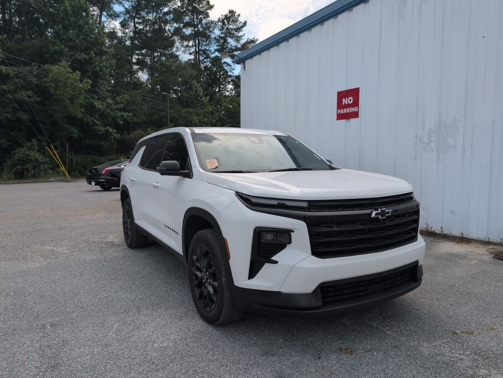 Summit White 2024 Chevrolet Traverse LS FWD SUV / Crossover Front-Wheel Drive 8-Speed Automatic