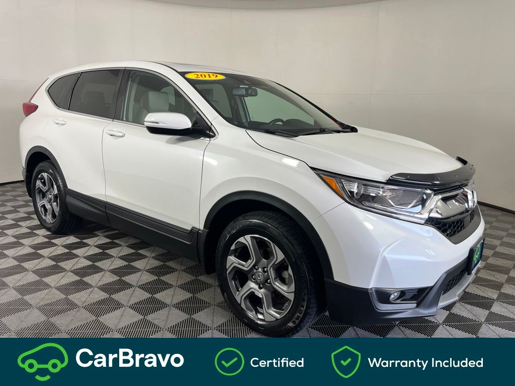 Pearl 2019 Honda CR-V SUV / Crossover All-Wheel Drive Continuously Variable Transmission