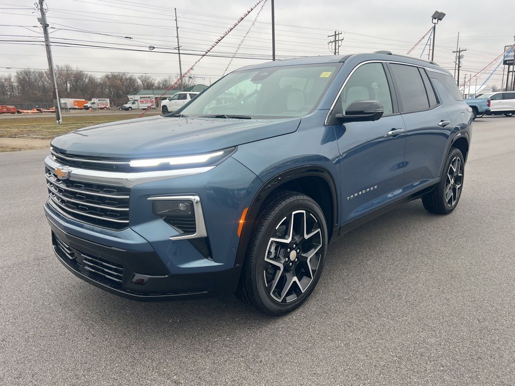 Lakeshore Blue Metallic 2026 Chevrolet Traverse SUV / Crossover Four-Wheel Drive 8-Speed Automatic