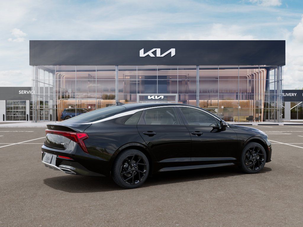 2026 Aurora Black Pearl Kia K5 GT-Line AWD Sedan
