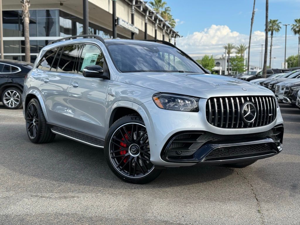Silver 2026 Mercedes-Benz GLS AMG GLS 63 4MATIC SUV / Crossover All-Wheel Drive 9-Speed Automatic
