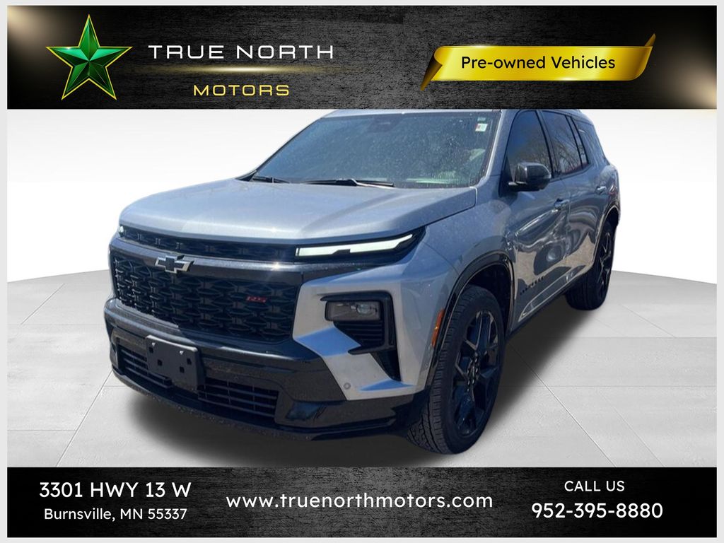 Black (Charcoal) 2024 Chevrolet Traverse RS AWD SUV / Crossover Four-Wheel Drive 8-Speed Automatic