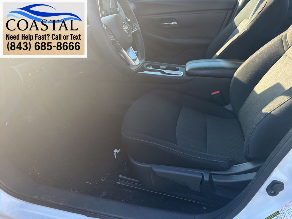 2024 Nissan Sentra SV White at Stokes Mazda