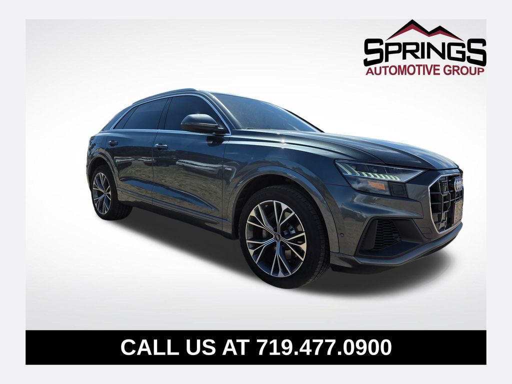 Daytona Gray Pearl 2021 Audi Q8 SUV / Crossover All-Wheel Drive 8-Speed Automatic