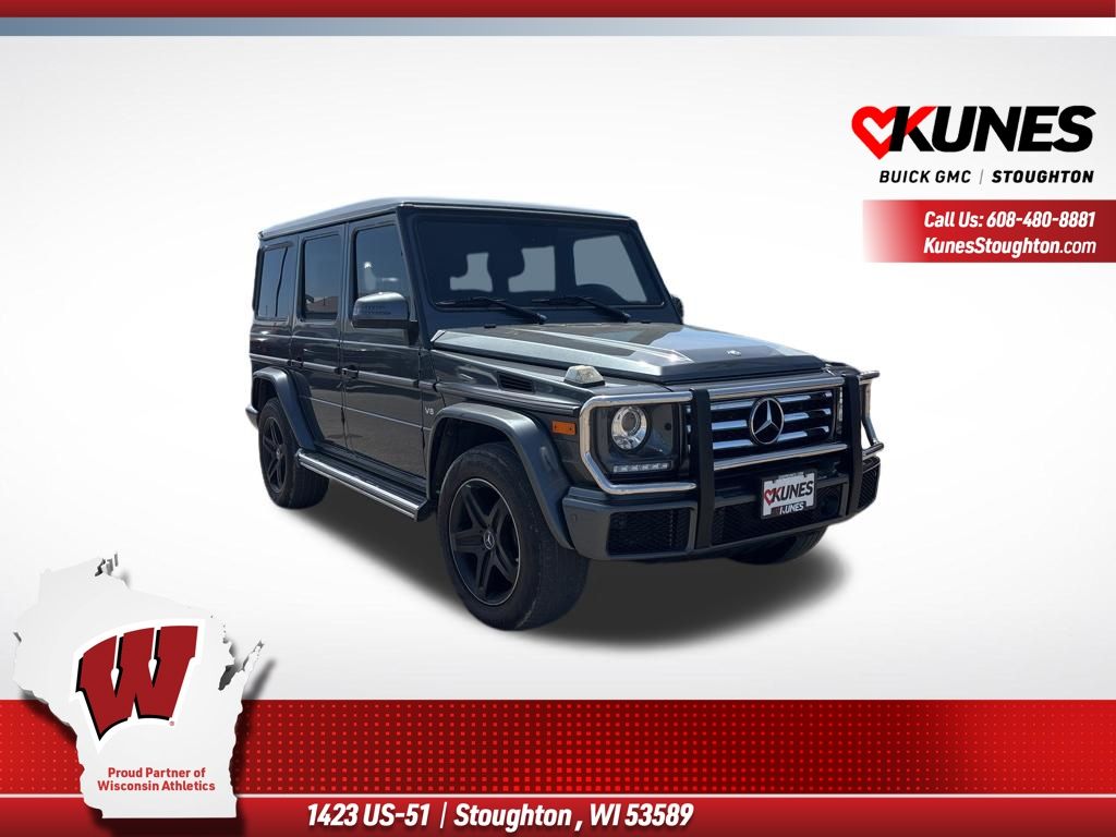 Black (Charcoal) 2017 Mercedes-Benz G-Class SUV / Crossover All-Wheel Drive 7-Speed Automatic