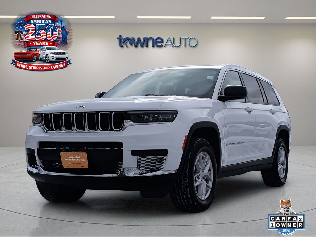 Bright White Clearcoat 2023 Jeep Grand Cherokee L SUV / Crossover Four-Wheel Drive 8-Speed Automatic