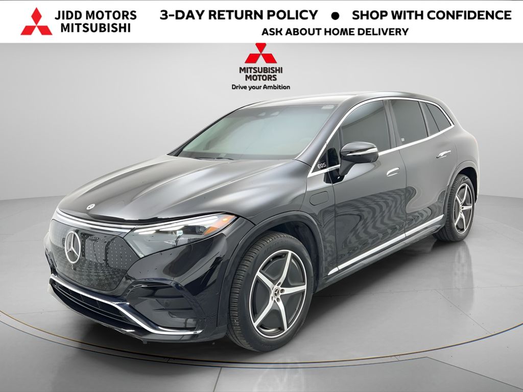 Black 2023 Mercedes-Benz EQS 580 4MATIC AWD Sedan All-Wheel Drive 1-Speed Automatic