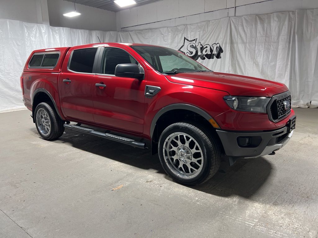 Red Metallic 2020 Ford Ranger XLT SuperCrew 4WD Pickup Truck Four-Wheel Drive Automatic