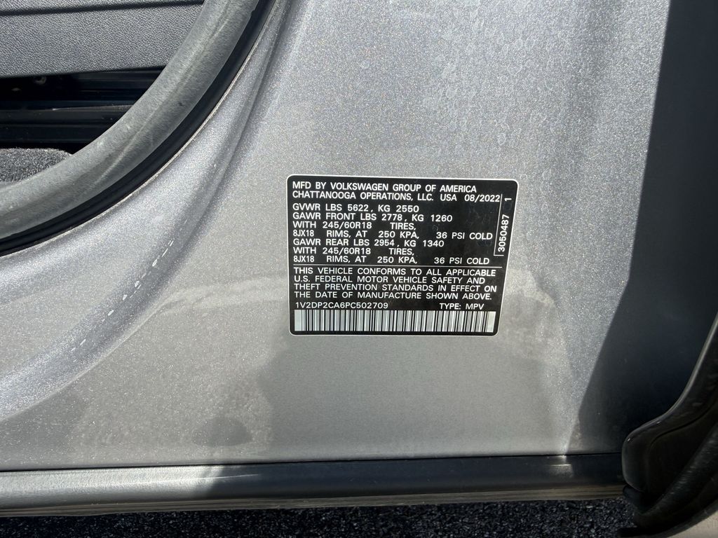 2023 Volkswagen Atlas 2.0T SE Silver at Cook Ford