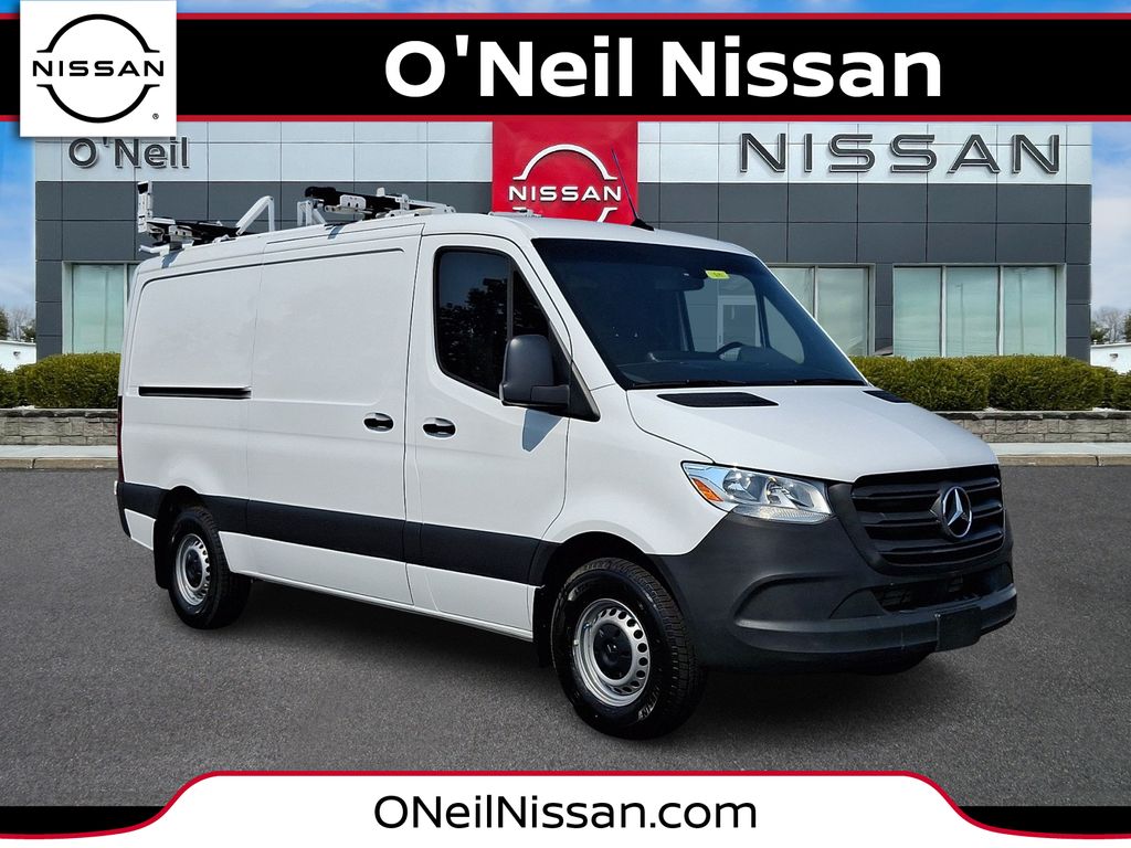 White 2023 Mercedes-Benz Sprinter Cargo Van Rear-Wheel Drive 9-Speed Automatic