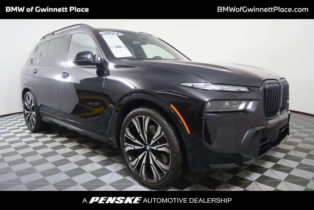 Black Sapphire Metallic 2024 BMW X7 xDrive40i AWD SUV / Crossover All-Wheel Drive 8-Speed Automatic