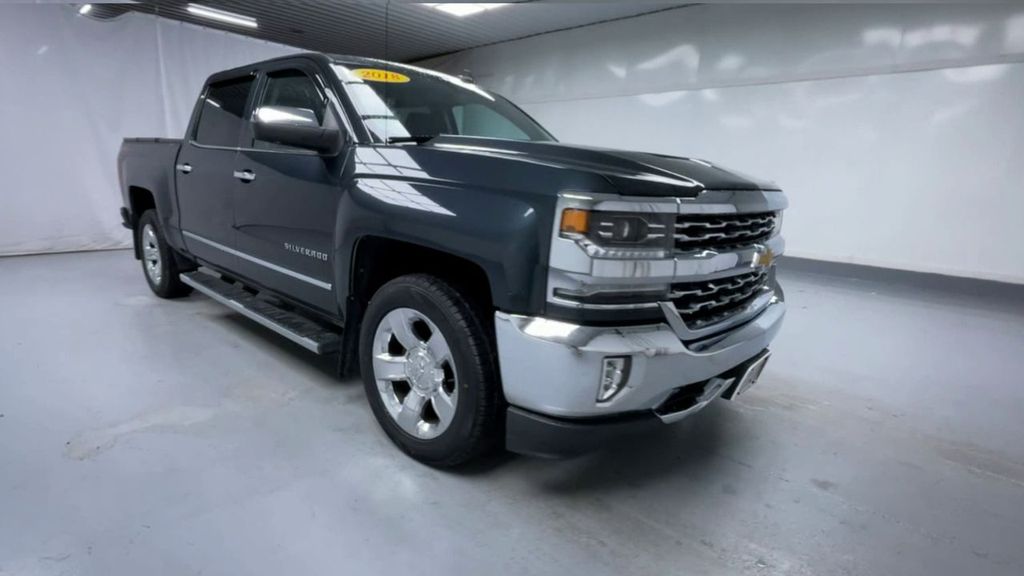 Used 2018 Chevrolet Silverado 1500 LTZ with VIN 3GCUKSEJ4JG341942 for sale in Swanzey, NH