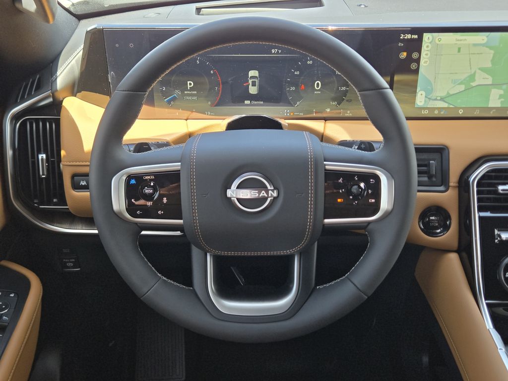 2026 Nissan Armada Platinum Reserve White at South Houston Nissan