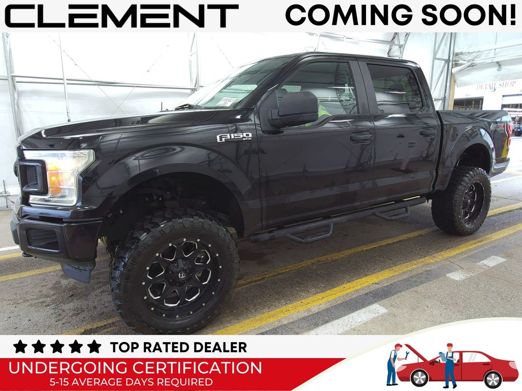 Agate Black Metallic 2019 Ford F-150 Pickup Truck Four-Wheel Drive Automatic