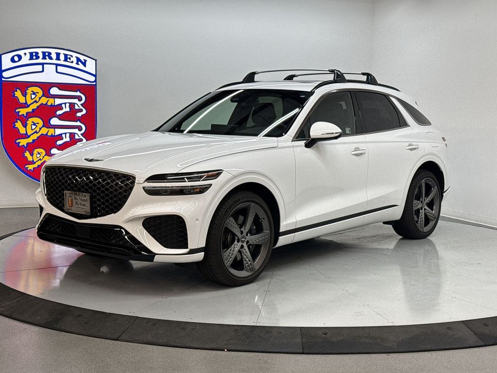 Alta White 2025 Genesis GV70 3.5T Sport AWD SUV / Crossover All-Wheel Drive 8-Speed Automatic