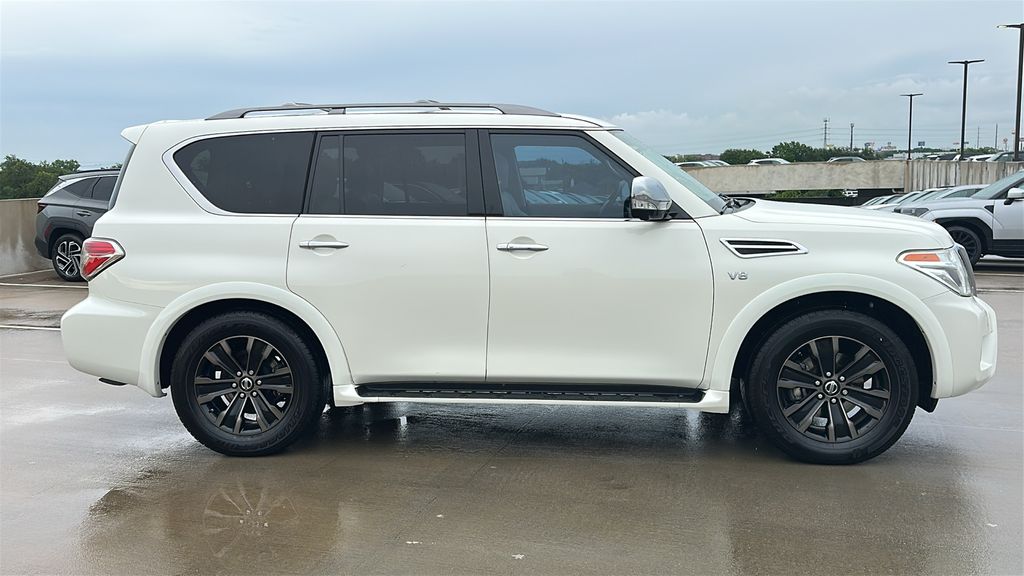 2020 Nissan Armada Platinum White at Cook Ford