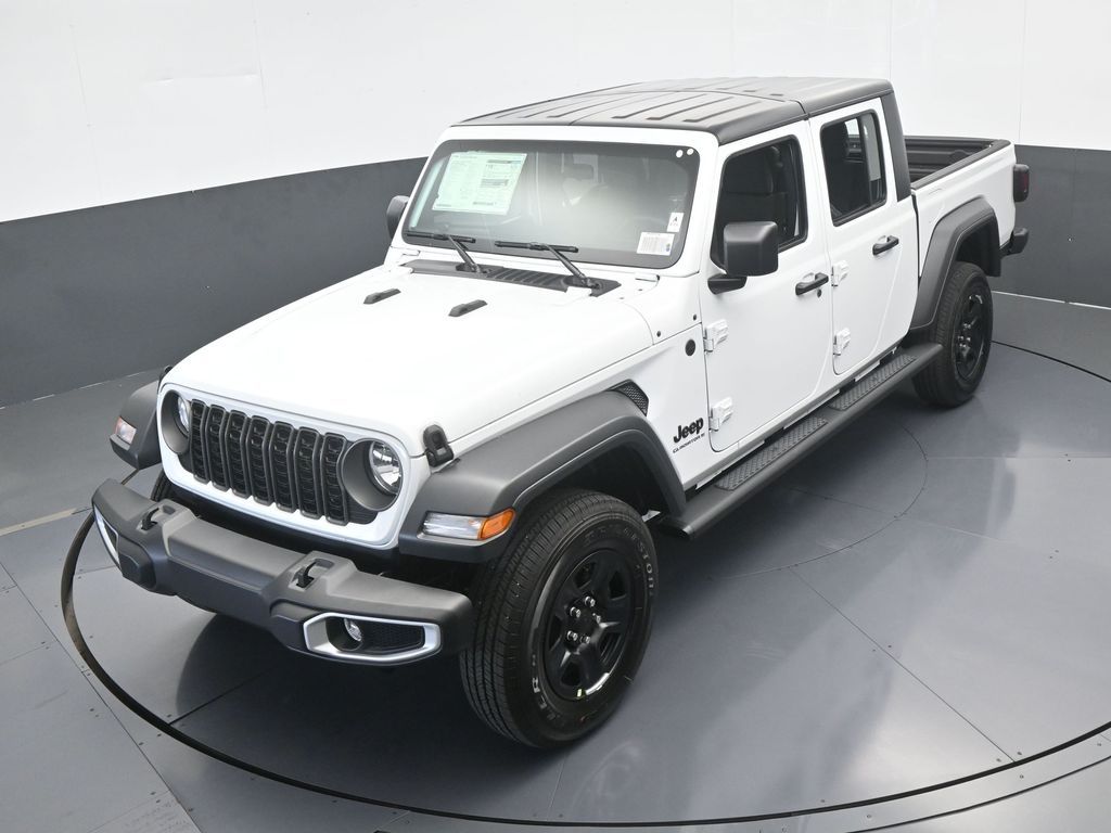 Used 2025 Bright White Clearcoat Jeep Sport image 42