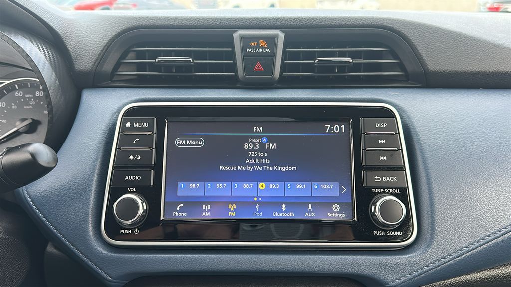 2025 Nissan Versa 1.6 SV Silver at Emmons Autoplex