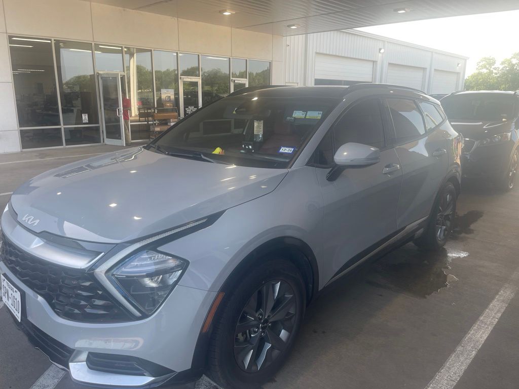 2023 Kia Sportage SX Gray at DeMontrond Automotive Group